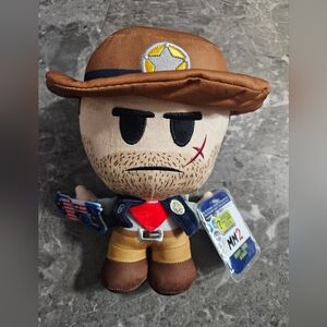 2 FOR $30 Devseries MM2 Sheriff Roblox Plushie With Virtual Code